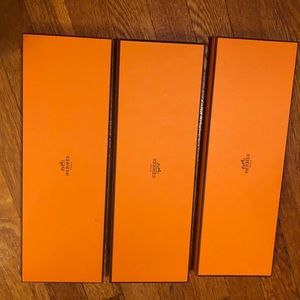 Hermes 3 tie boxes